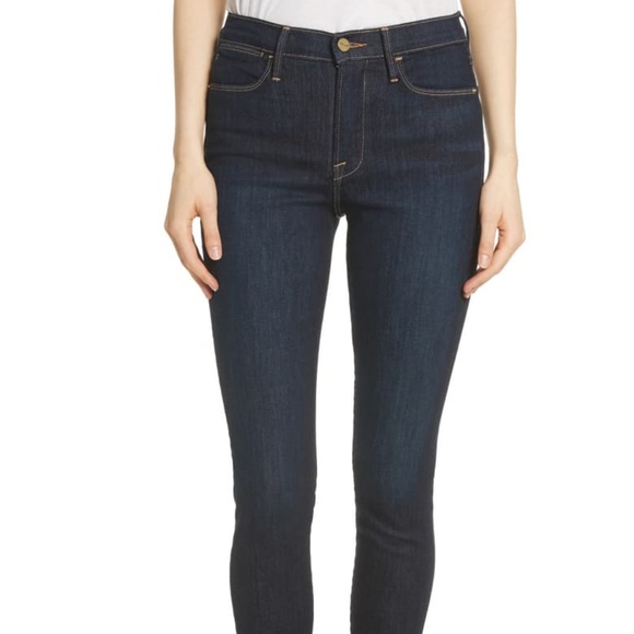 Frame Denim Pants - Frame Denim Le High Skinny Jeans